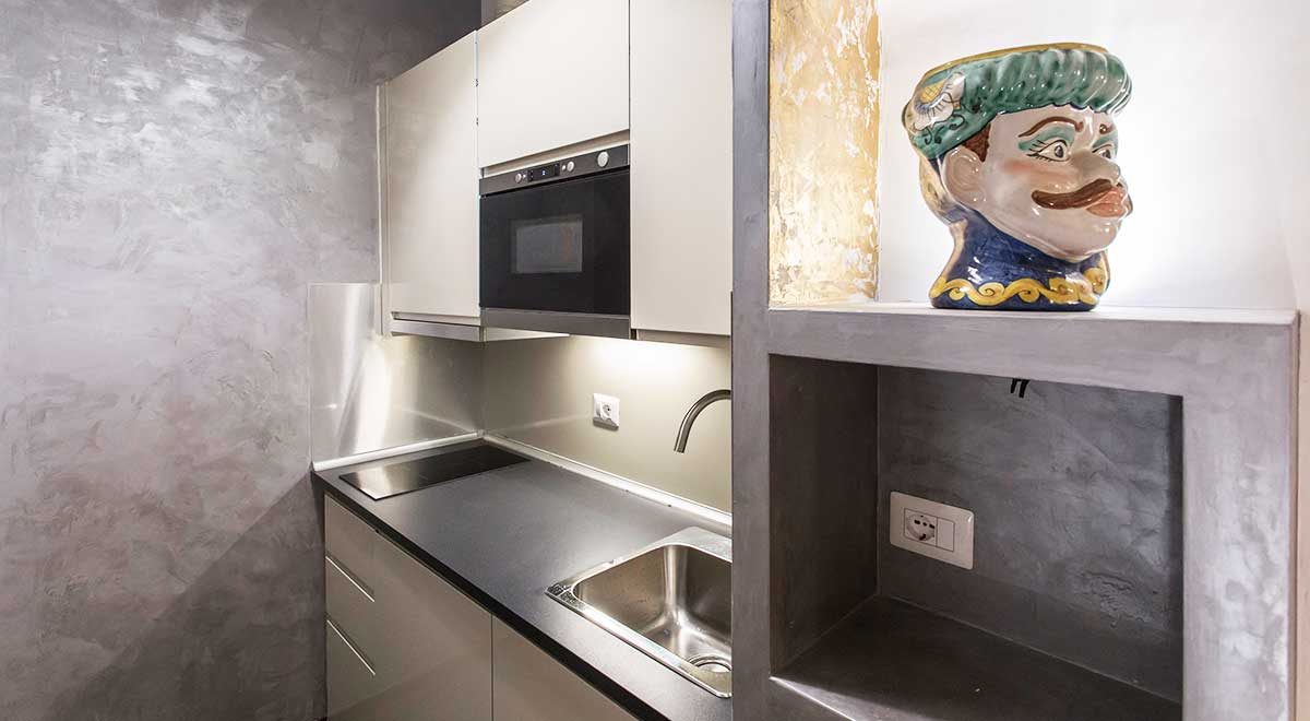 Kitchen - Luxury Apartment piazza Navona
