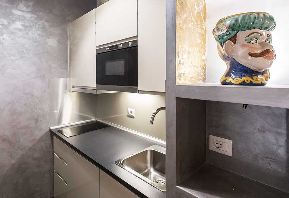 Kitchen - Luxury Apartment piazza Navona